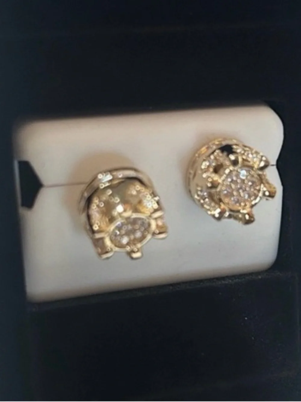2 ctw. Moissanite Earrings 14k Gold over 925 Sterling Silver for Pierced Ears